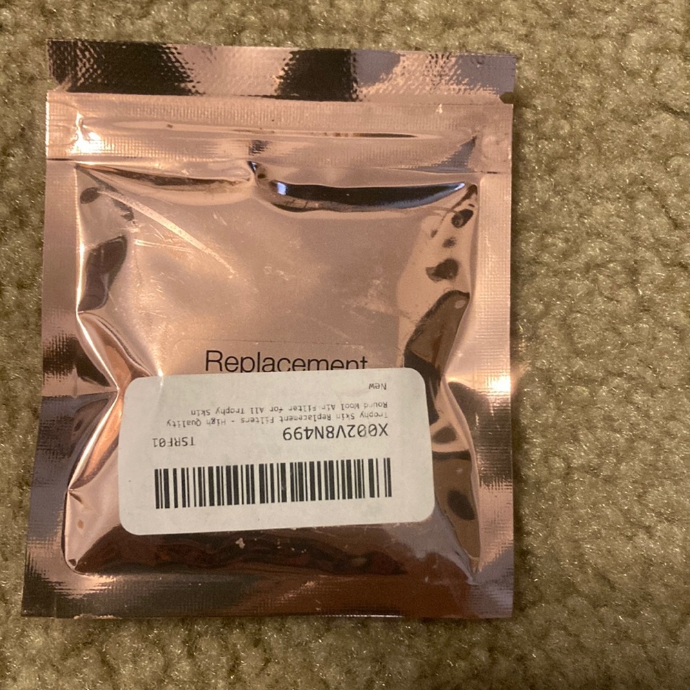 NEW Sealed Trophy Skin Replacement Filters